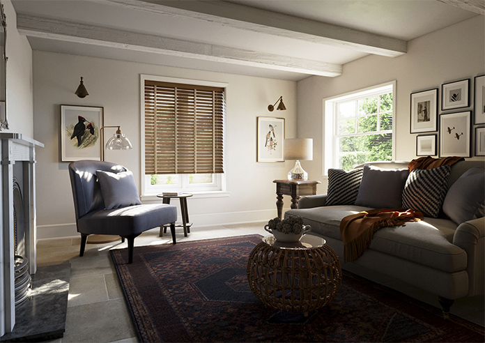 Ecowood Deluxe, Honey Teak Fine Grain - Twist&Fit Venetian Blind - Image 6